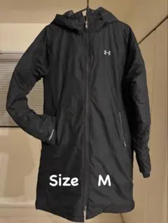 UNDER ARMOUR ベンチコート ブラック YXL - メルカリ