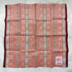 ミンサー織り ハンカチ ピンク系