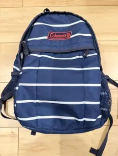 Coleman ネイビー ストライプ リュック15L