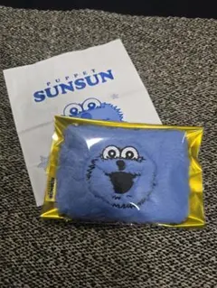 ​パペットスンスン フェイスポーチ チョコクランチ入り ショッパー付き 新品