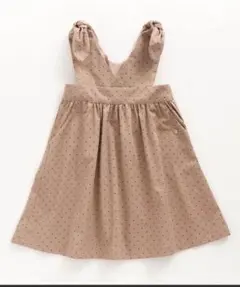 アプレレクール 120 肩リボンワンピース ジャンパースカート