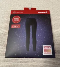 ユニクロ　ヒートテック　超極暖　ウルトラウォームレギンス 十分丈 ネイビー　L