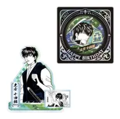 銀魂　土方十四郎　バースデイ缶バッジ名場面ジオラマフィギュア