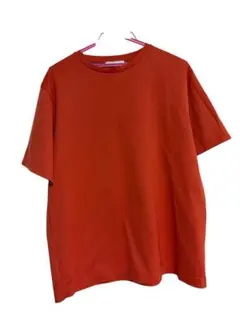 417 EDIFICE 半袖Tシャツ L オレンジ 日本製 春夏コーデに◎のサムネイル