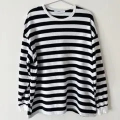 Graphpaper ボーダー ロングスリーブ Tシャツ 1サイズ メンズM〜Lのサムネイル