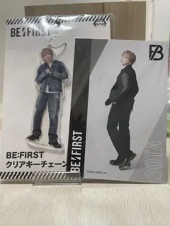 BE:FIRST SOTA クリアキーチェーン&フォトカード