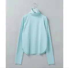 6(ROKU) ZIP TURTLE NECK PULLOVER/カットソー