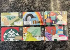 スターバックス ギフトカード 6枚セット