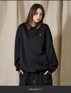 WETTEMPT MOSS STITCH LONG POLO SHIRT