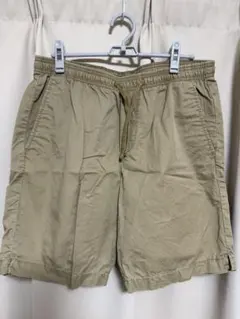 GAP ショートパンツ S ベージュ ウエストゴム コットン100% カジュアル