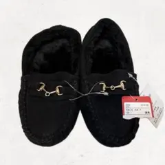 【新品未使用タグつき】 18センチ モカシンシューズ