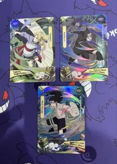 NARUTO ナルト シカマル テマリ エッチングカード セット - メルカリ