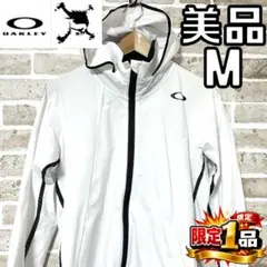 【早い者勝ち❣️】オークリー スカル メンズ フルジップパーカー M ホワイト