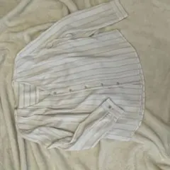 ROPE PICNIC ホワイトストライプ 長袖シャツ 38