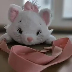 Disney Marie マリーちゃんぬいぐるみ ポシェット