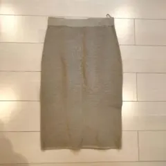 UNIQLO ベージュ タイトスカート Mサイズ