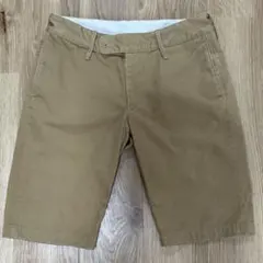 メンズショートパンツ ハーフパンツ ベージュ Mサイズ相当