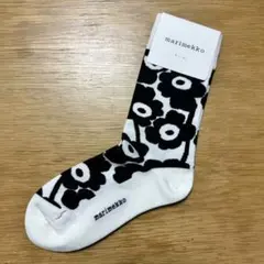 新品未使用マリメッコマルチ花柄ソックス 4足セット 23-25cm　ウニッコ