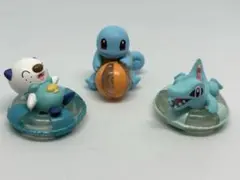 ポケモン ぎらぎらサンシャイン　ゼニガメ　ワニノコ　ミジュマル
