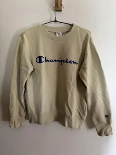 Champion ベージュ クルーネック セーター 160
