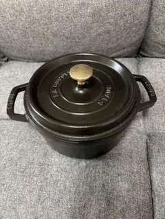 STAUB 両手鍋 LA COCOTTE ブラック 16cm - メルカリ