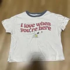 UNIQLO スヌーピー Tシャツ 110 半袖