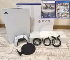 PlayStation5 CFI-1200A01 ディスクドライブ搭載＋ソフト