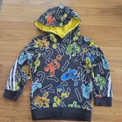 adidas ミッキー柄 パーカー 110