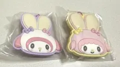 サンリオ シークレットミラーラバーキーホルダー マイメロとピアノのセット