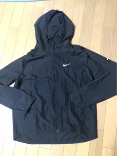 Nike Running フード付きナイロンジャケット ブラック