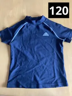 adidas 黒ラッシュガード 120cm