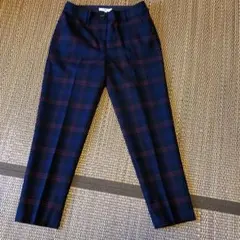 ナチュラルビューティーベーシック　チェッククロップドパンツ　送料込み