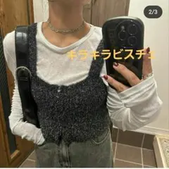 ダブルZIPビスチェグレイルしまむらshe'scloset韓国SHEINDazy