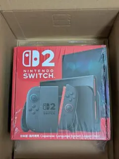 【新品未開封】Nintendo Switch 2 本体 国内専用（領収証同梱）