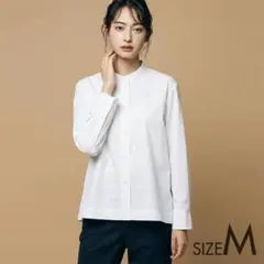【+J／UNIQLO／ユニクロ】 スーピマコットンシャツジャケット（長袖）／白M
