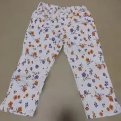 花柄長ズボン 120cm　ブランシェス