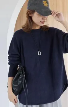 relume レリューム ウールミックス2wayビッグプルオーバー