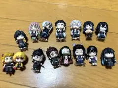 鬼滅の刃　ならぶんです　コンプリート（15体） & and シール、カードセット