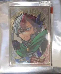 ☆ 僕のヒーローアカデミア　パブミラー風アクリルステッカー　轟焦凍①