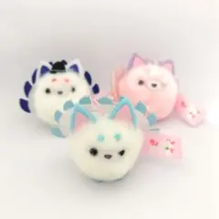 ちょコンと九尾さま ぬいぐるみマスコット 3種セット