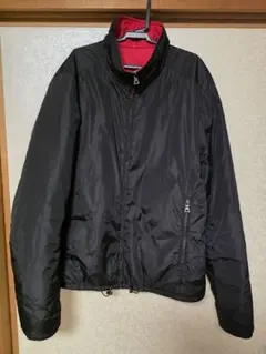 PRADA プラダ　ロゴ刻印ベルト付　ナイロン ジャケット ブルゾン 36 S PRADA プラダ ロゴ刻印ベルト付 ナイロン ジャケット ブルゾン 36 S