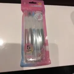 TIARA ノック式ゲルインキボールペン:5色のサムネイル