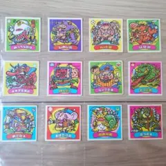 旧ビックリマンシール　チョコ版第2弾　悪魔シール　12枚コンプまとめ売りセット