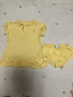 Ralph Lauren イエロー ワンピース12M