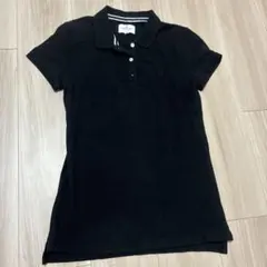 American Eagle Outfitters 半袖ポロシャツ ブラック