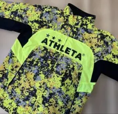 ATHLETA アスレタ 裏地付ウィンドブレーカー XL ピステイエロー 美品