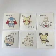 ポケモンパン ポケピース シール ステッカー ポケカ ポケモンカード