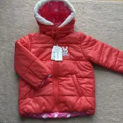 リバーシブル　中綿ダウンコート 100 　ミキハウス　女の子