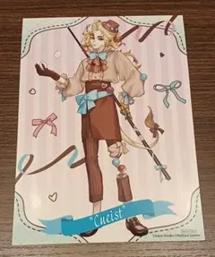 第五人格 THEキャラCAFE カフェ 特典 ブロマイド ビリヤードプレイヤー