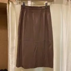 BURBERRY'S ブラウン タイトスカート ひざ丈